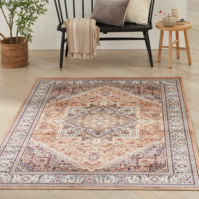 Nourison Vintage Home Vnh01 Gold Rug - Nourison - 99446930828