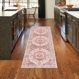 Nourison Vintage Home Vnh01 Ivory Red Rug - Nourison - 99446931559