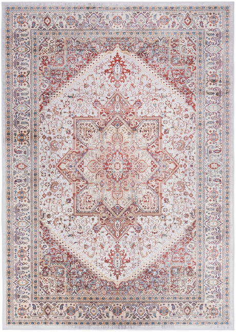 Nourison Vintage Home Vnh01 Ivory Red Rug - Nourison - 99446931566