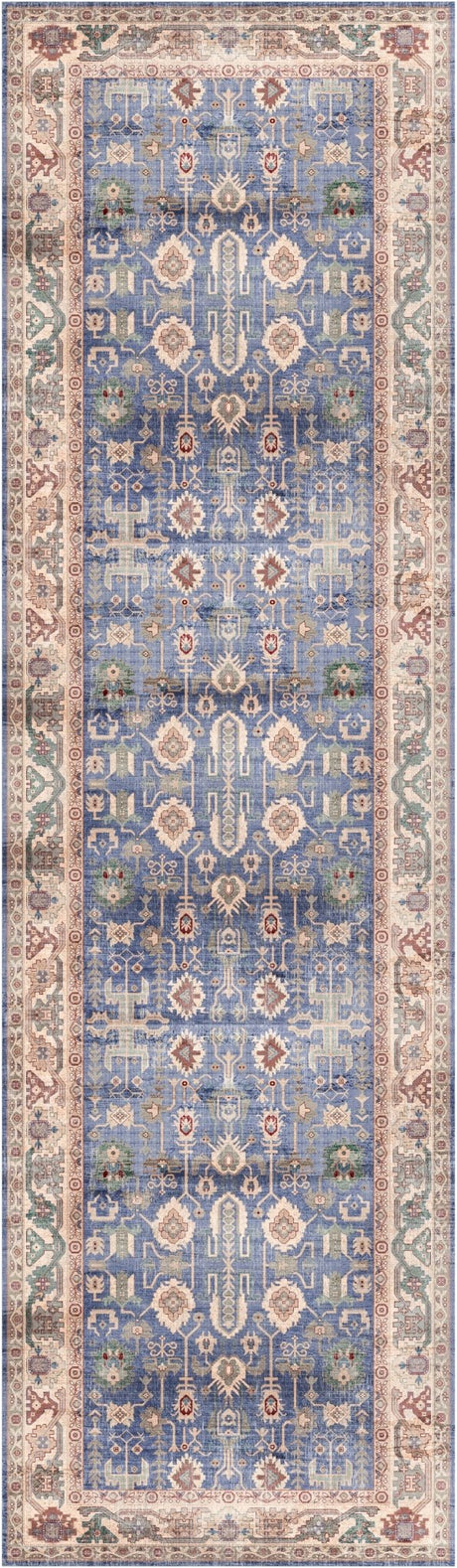 Nourison Vintage Home Vnh02 Blue Rug - Nourison - 99446930859