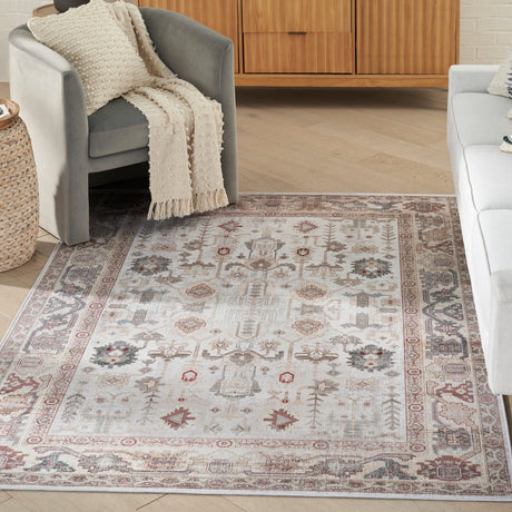 Nourison Vintage Home Vnh02 Ivory Rug - Nourison - 99446931641