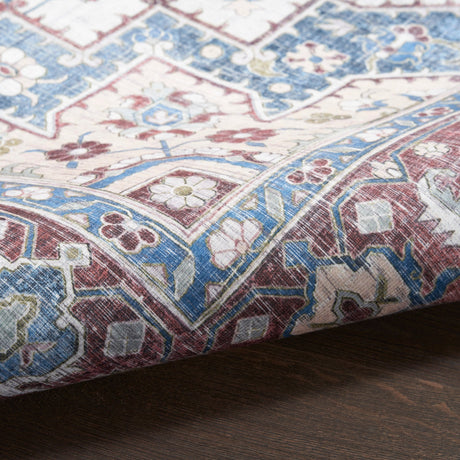 Nourison Vintage Home Vnh04 Ivory Red Rug - Nourison - 99446931726