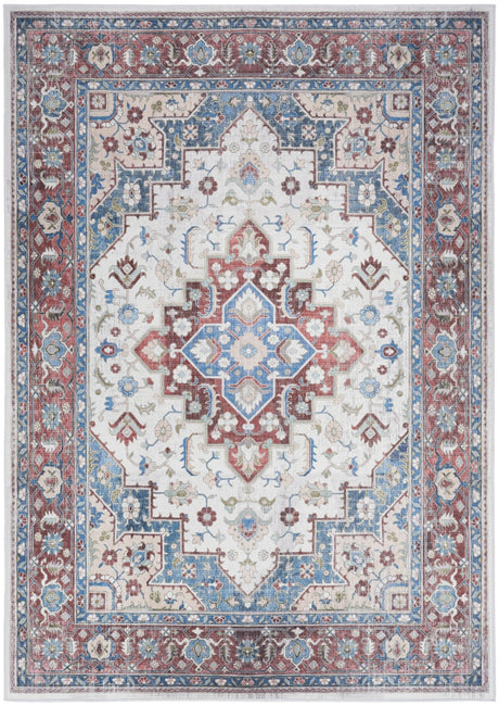 Nourison Vintage Home Vnh04 Ivory Red Rug - Nourison - 99446931733