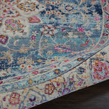 Nourison Vintage Kashan Vka01 Blue Rugs - Nourison - 99446454959