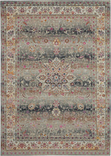 Nourison Vintage Kashan Vka01 Grey Rugs - Nourison - 99446455048