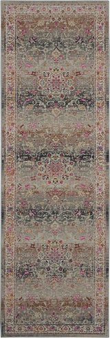 Nourison Vintage Kashan Vka01 Grey Rugs - Nourison - 99446455079
