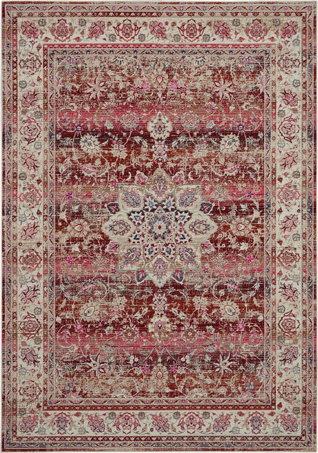 Nourison Vintage Kashan Vka01 Red Rugs - Nourison - 99446455154