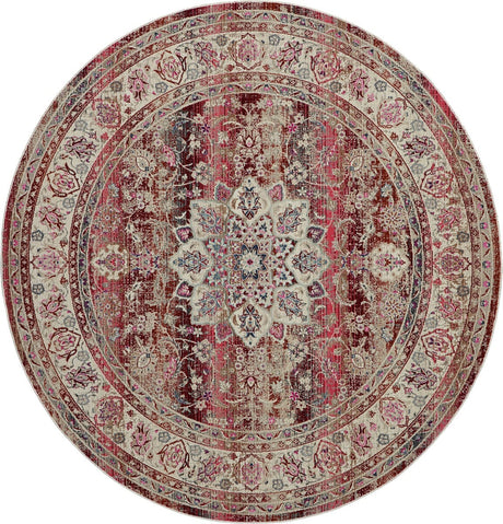 Nourison Vintage Kashan Vka01 Red Rugs - Nourison - 99446455161