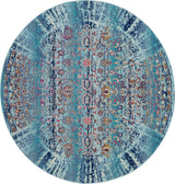 Nourison Vintage Kashan Vka02 Blue Rugs - Nourison - 99446455307