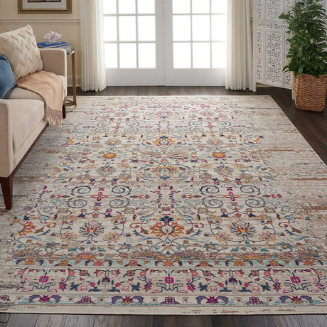 Nourison Vintage Kashan Vka02 Ivory Rugs - Nourison - 99446455390