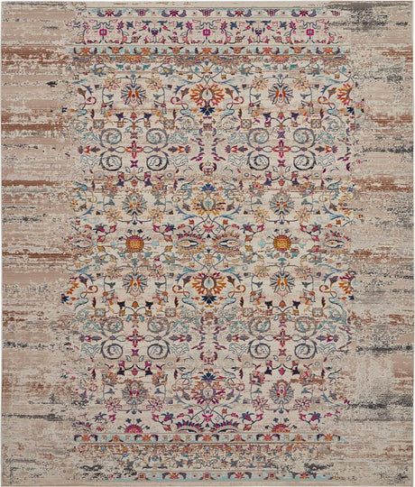 Nourison Vintage Kashan Vka02 Ivory Rugs - Nourison - 99446455406