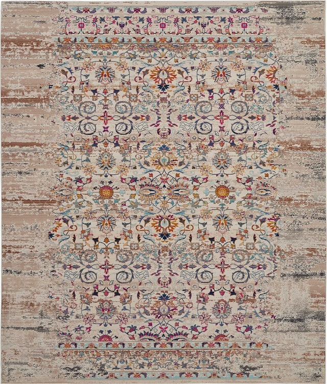 Nourison Vintage Kashan Vka02 Ivory Rugs - Nourison - 99446455406