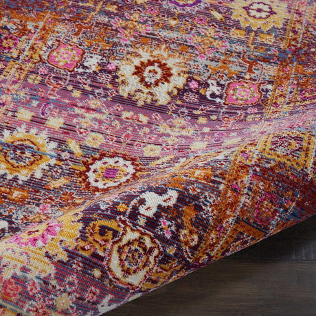 Nourison Vintage Kashan Vka03 Red / Multicolor Rugs - Nourison - 99446455512