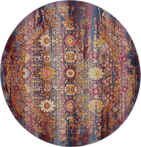 Nourison Vintage Kashan Vka03 Red / Multicolor Rugs - Nourison - 99446455512