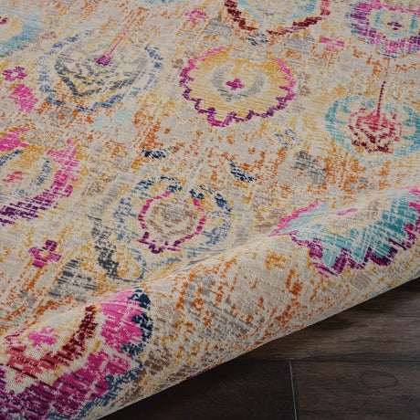 Nourison Vintage Kashan Vka04 Ivory / Multicolor Rugs - Nourison - 99446455635