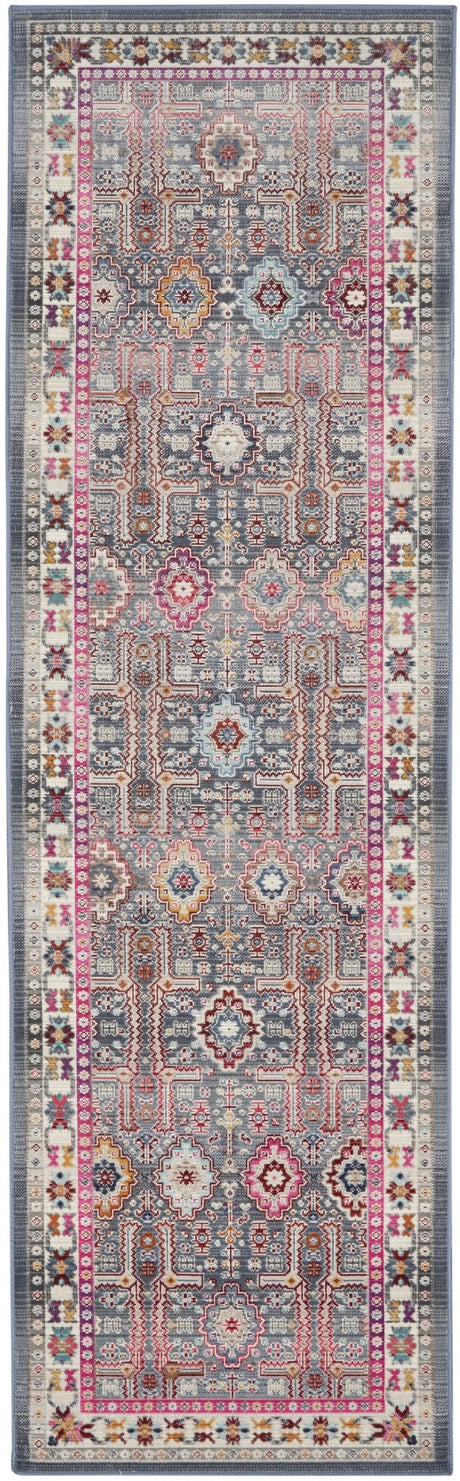 Nourison Vintage Kashan Vka05 Grey/Multi Rugs - Nourison - 99446811806