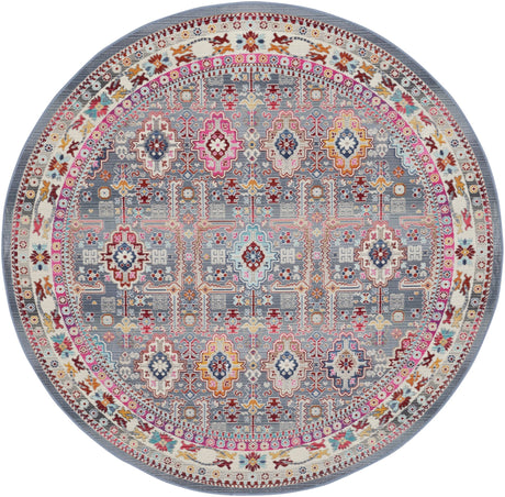 Nourison Vintage Kashan Vka05 Grey/Multi Rugs - Nourison - 99446811820