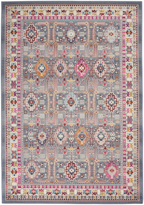 Nourison Vintage Kashan Vka05 Grey/Multi Rugs - Nourison - 99446811899