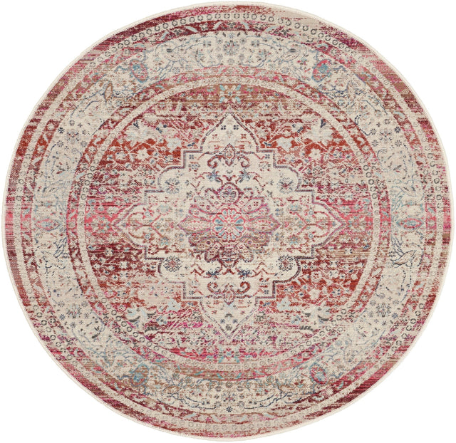 Nourison Vintage Kashan Vka07 Red/Ivory Rugs - Nourison - 99446812193