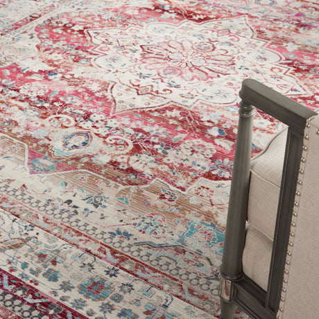 Nourison Vintage Kashan Vka07 Red/Ivory Rugs - Nourison - 99446812193
