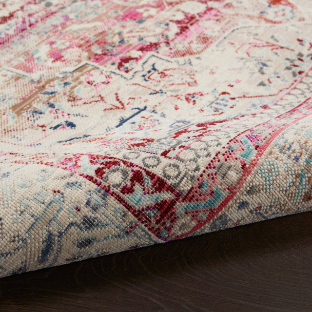 Nourison Vintage Kashan Vka07 Red/Ivory Rugs - Nourison - 99446812193