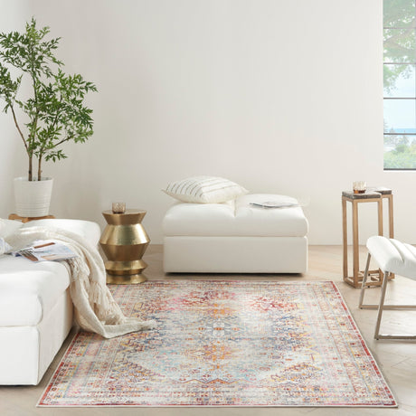 Nourison Vintage Kashan Vka09 Multicolor Rugs - Nourison - 99446852410