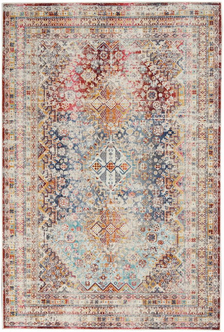 Nourison Vintage Kashan Vka09 Multicolor Rugs - Nourison - 99446852427