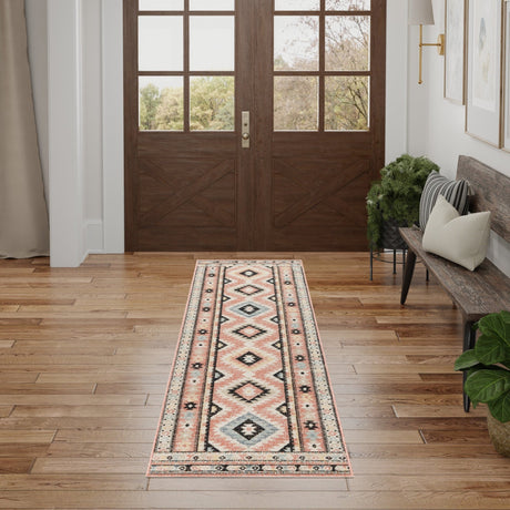 Nourison Washable Decor Wsd04 Ivory Multicolor Rug - Nourison - 99446974808