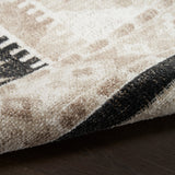 Nourison Washable Decor Wsd06 Beige Black Rug - Nourison - 99446974884