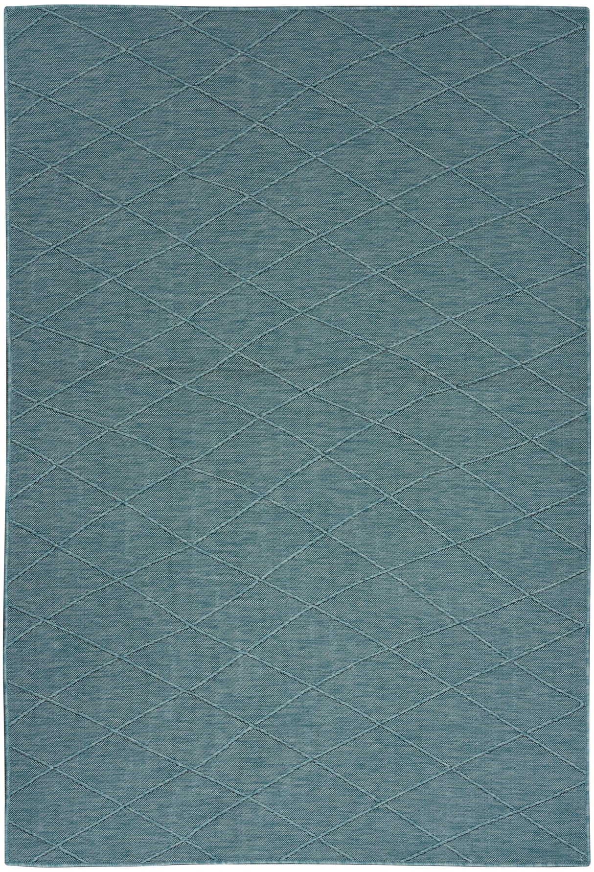 Nourison Washable Solutions Wsl01 Aqua Rug - Nourison - 99446910158