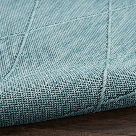 Nourison Washable Solutions Wsl01 Aqua Rug - Nourison - 99446910158