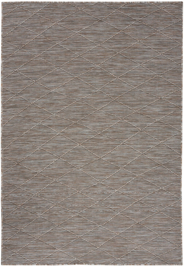 Nourison Washable Solutions Wsl01 Grey/Mocha Rug - Nourison - 99446910394