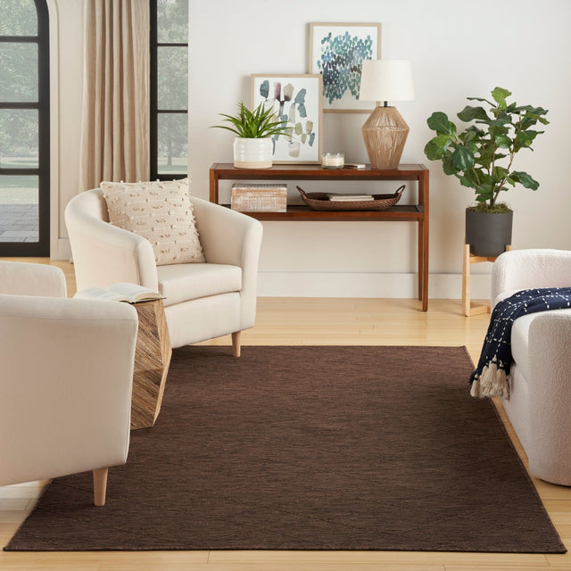 Nourison Washable Solutions Wsl01 Mocha Rug - Nourison - 99446910493