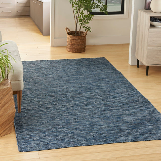 Nourison Washable Solutions Wsl01 Navy Blue Rug - Nourison - 99446910691