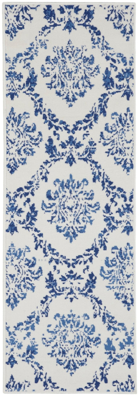 Nourison Whimsicle Whs01 Ivory Navy Rugs - Nourison - 99446830555