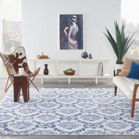 Nourison Whimsicle Whs01 Ivory Navy Rugs - Nourison - 99446830616