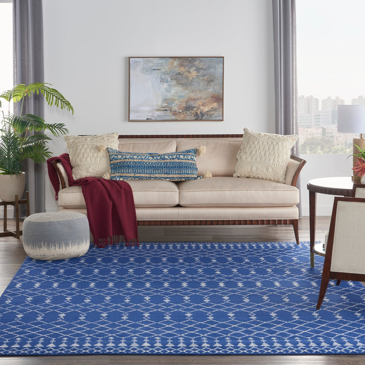 Nourison Whimsicle Whs02 Navy Rugs - Nourison - 99446831095