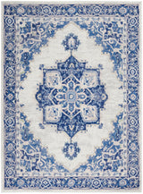 Nourison Whimsicle Whs03 Ivory Blue Rugs - Nourison - 99446831187