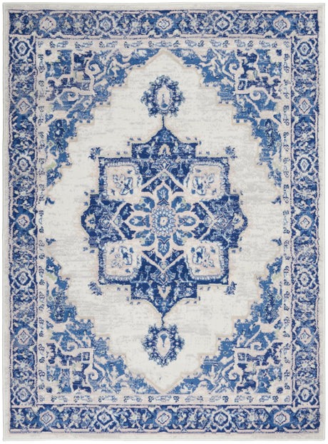 Nourison Whimsicle Whs03 Ivory Blue Rugs - Nourison - 99446831187