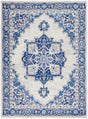 Nourison Whimsicle Whs03 Ivory Blue Rugs - Nourison - 99446831187