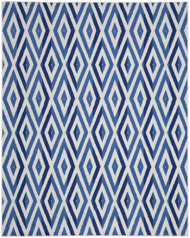 Nourison Whimsicle Whs04 Ivory Blue Rugs - Nourison - 99446831705