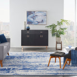 Nourison Whimsicle Whs06 Ivory Navy Rugs - Nourison - 99446832405