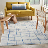 Nourison Whimsicle Whs09 Ivory Blue Rugs - Nourison - 99446832917