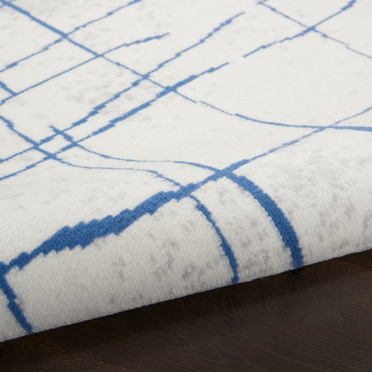Nourison Whimsicle Whs09 Ivory Blue Rugs - Nourison - 99446833051