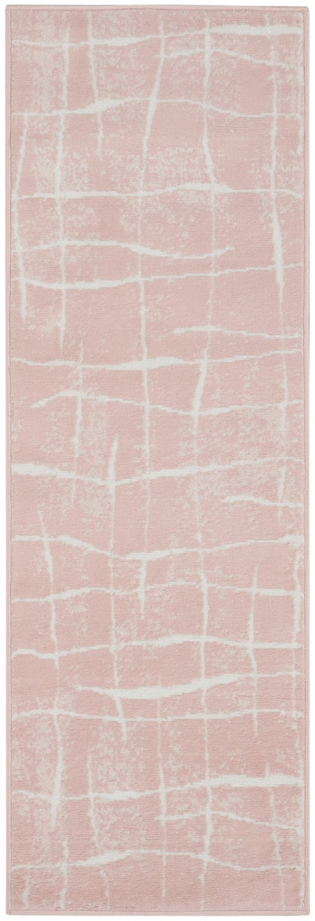 Nourison Whimsicle Whs09 Pink Ivory Rugs - Nourison - 99446833075