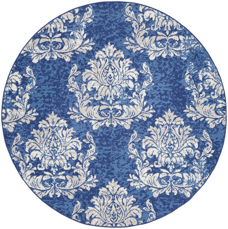 Nourison Whimsicle Whs11 Navy Ivory Rugs - Nourison - 99446833440