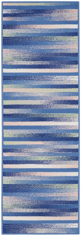 Nourison Whimsicle Whs12 Blue Multicolor Rugs - Nourison - 99446833884