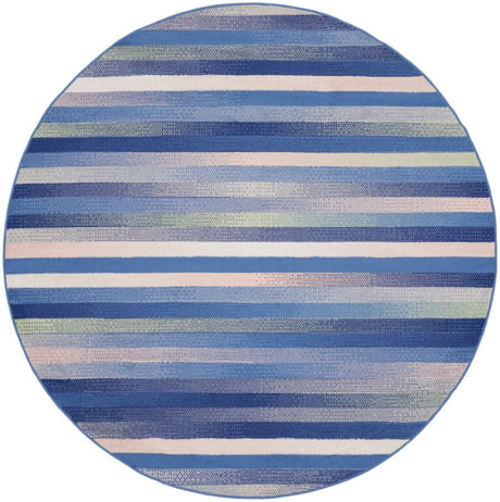 Nourison Whimsicle Whs12 Blue Multicolor Rugs - Nourison - 99446833938