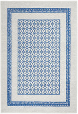 Nourison Whimsicle Whs13 Ivory Blue Rugs - Nourison - 99446834010