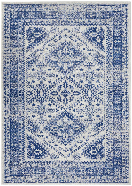 Nourison Whimsicle Whs15 Ivory Navy Rugs - Nourison - 99446834485